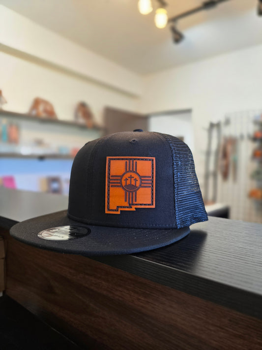 New Era Black NM Three crosses