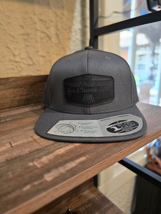 Flexfit 110 dark grey LC eagle black patch