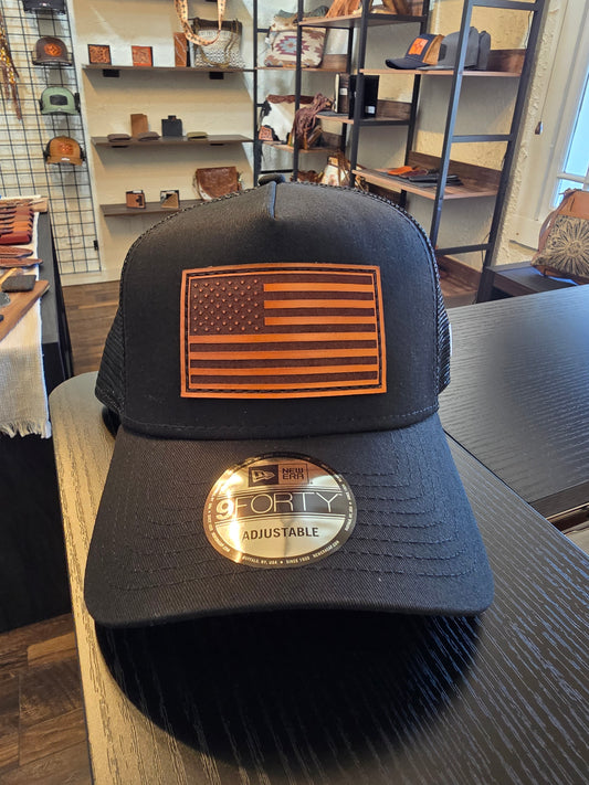 New Era Black 205 US Flag