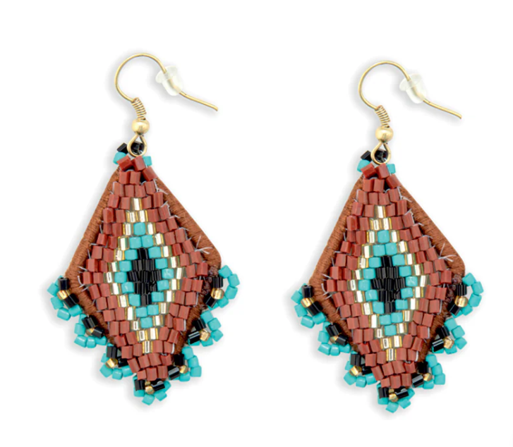 Empowerment Rising Beaded Earrings