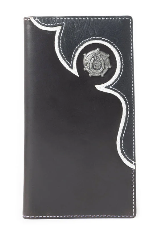 Blacksmith’s Mark Leather Wallet in Onyx Black