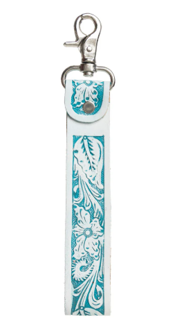Tampico Trails Key Fob in Turquoise