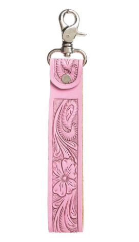 Blooming Meadow Key Fob in Pink