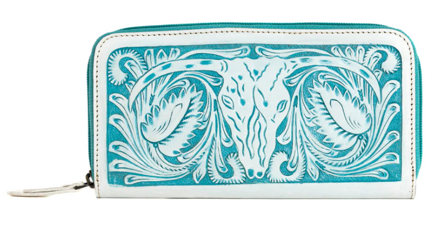 Steerhallow Canyon Wallet in Frosted Turquoise
