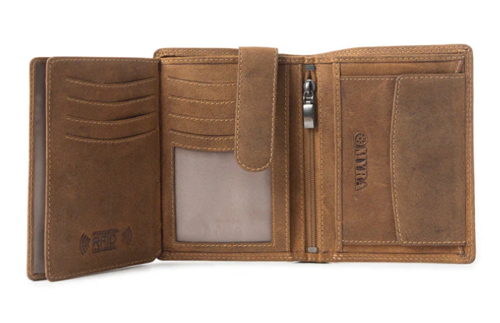 Derling Bluff Men's Wallet In Brown