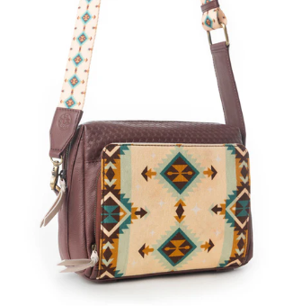 Pueblo Sun Crossbody Bag in Desert Mahogany