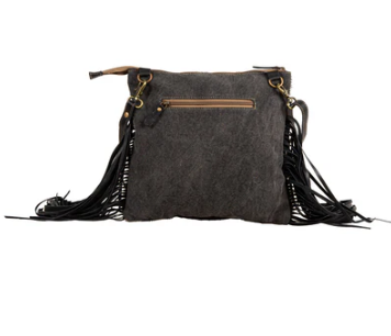 Tumbleweed Trail Fringed Hand-Tooled Bag
