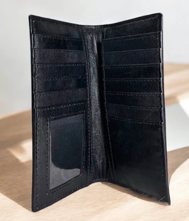 Tooled leather men’s wallets
