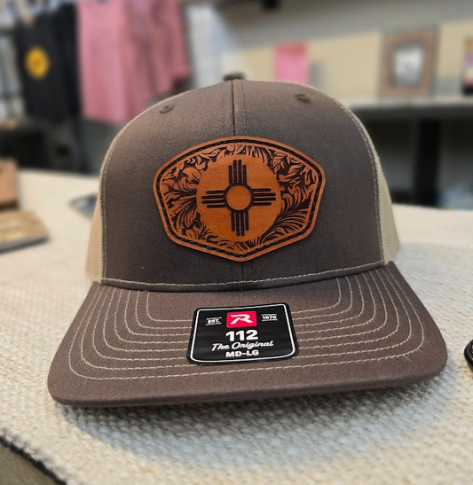 112 Brown/Khaki tooled tan