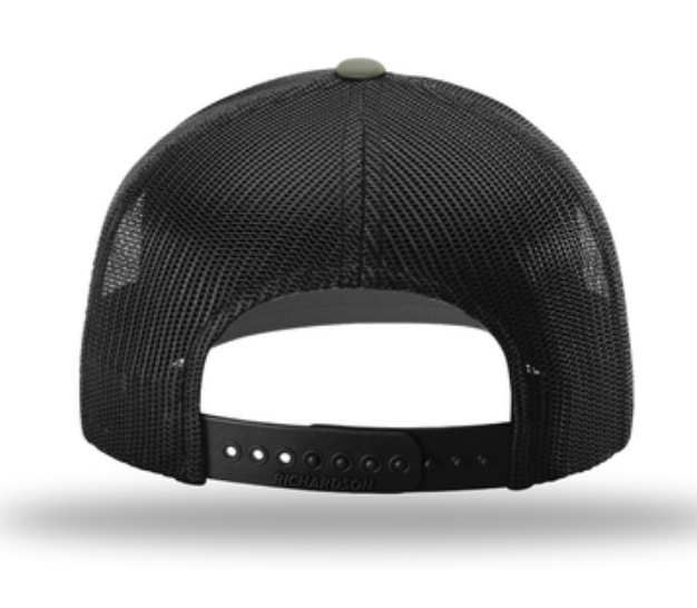 New Mexico Zia Leather Patch Hat Richardson 112 Loden/Black