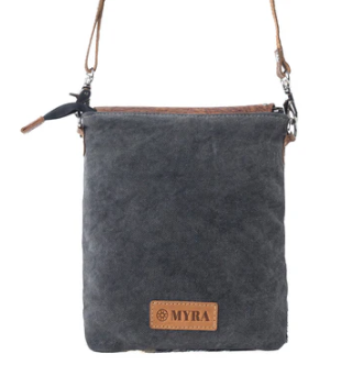 Stonebrook Canvas & Hair on Bag in Spotted Ivory